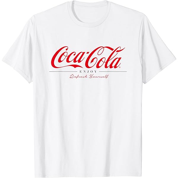 Amazon | コカ・コーラエンジョイ Tシャツ | Tシャツ・カットソー 通販